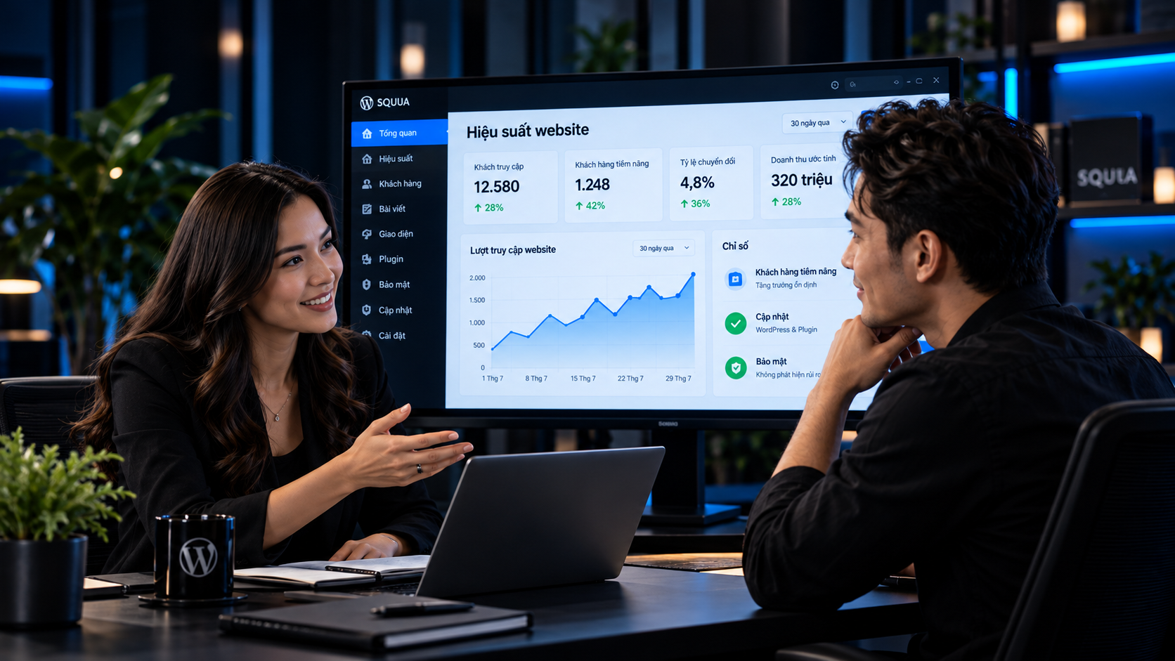 WordPress web design Vietnam